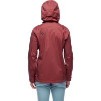 Black Diamond Stormline Stretch Rain Shell Women's Cherrywood