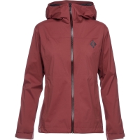 Black Diamond Stormline Stretch Rain Shell Women's Cherrywood