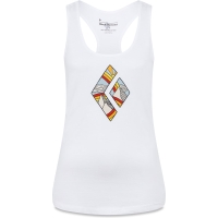 Black Diamond Rainbow Diamond Tank Women's White