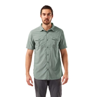 Craghoppers NosiLife Adventure II Short Sleeved Shirt Sage