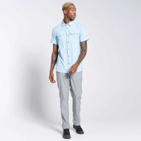 Craghoppers NosiLife Adventure II Short Sleeved Shirt Harbour Blue