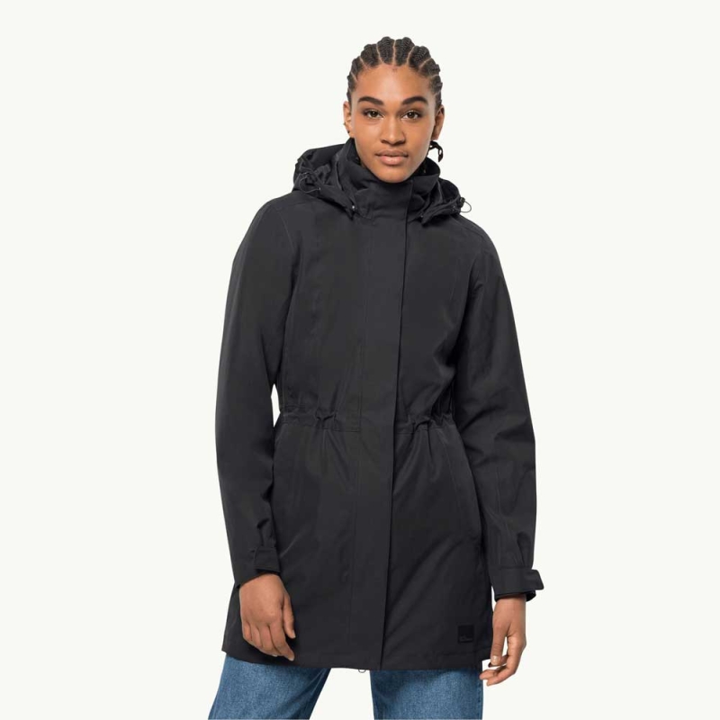 Jack Wolfskin Ottawa Coat Women's black