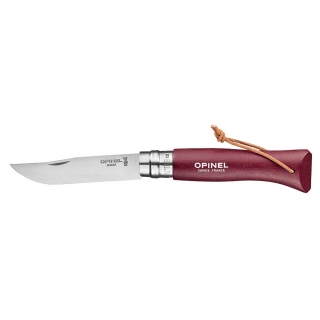 Opinel N°08 Colorama Burgundy