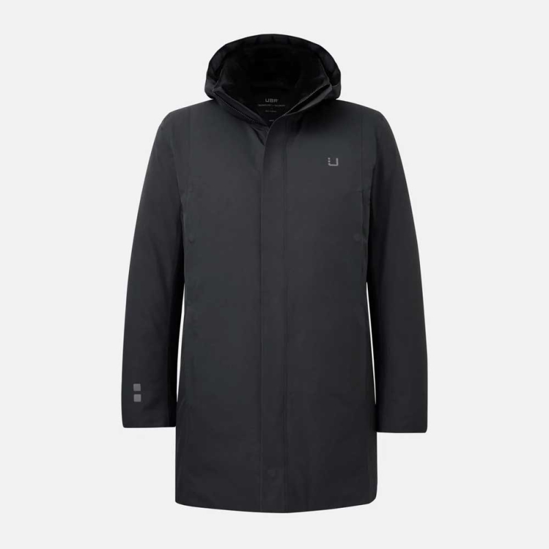 Ubr Redox Parka black-down collar