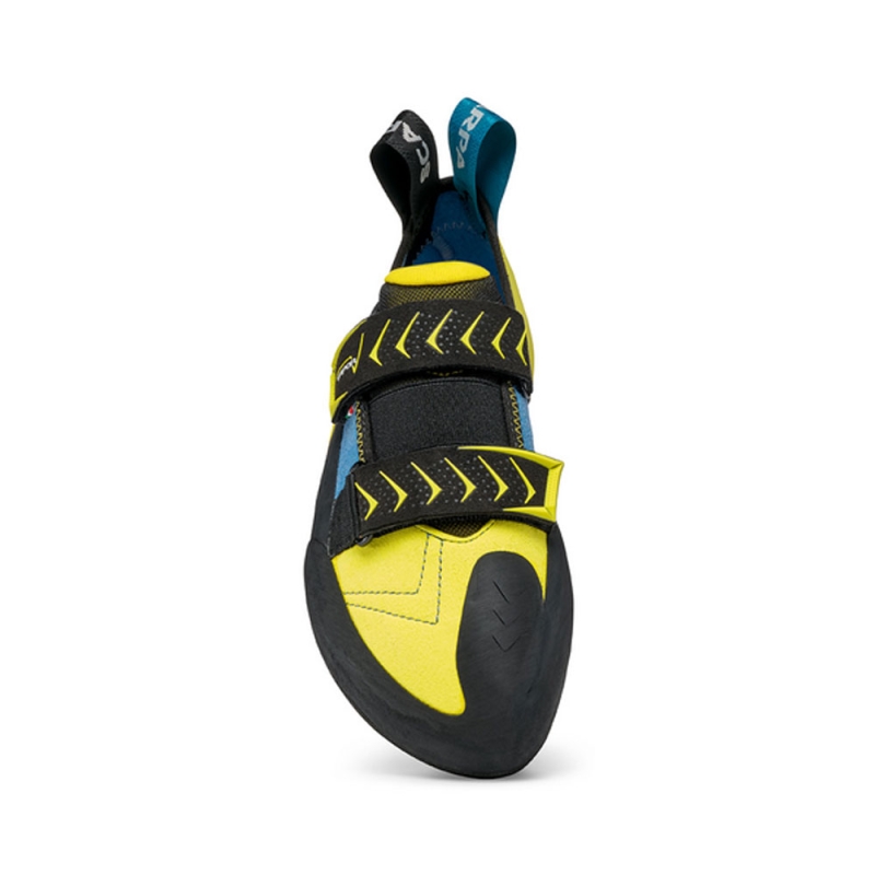 Scarpa Vapor V ocean/yellow