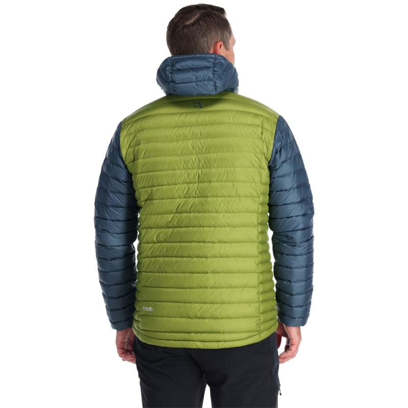 RAB Microlight Alpine Jacket  Orion Blue/Aspen Green