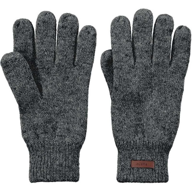 Barts Haakon Gloves Charcoal
