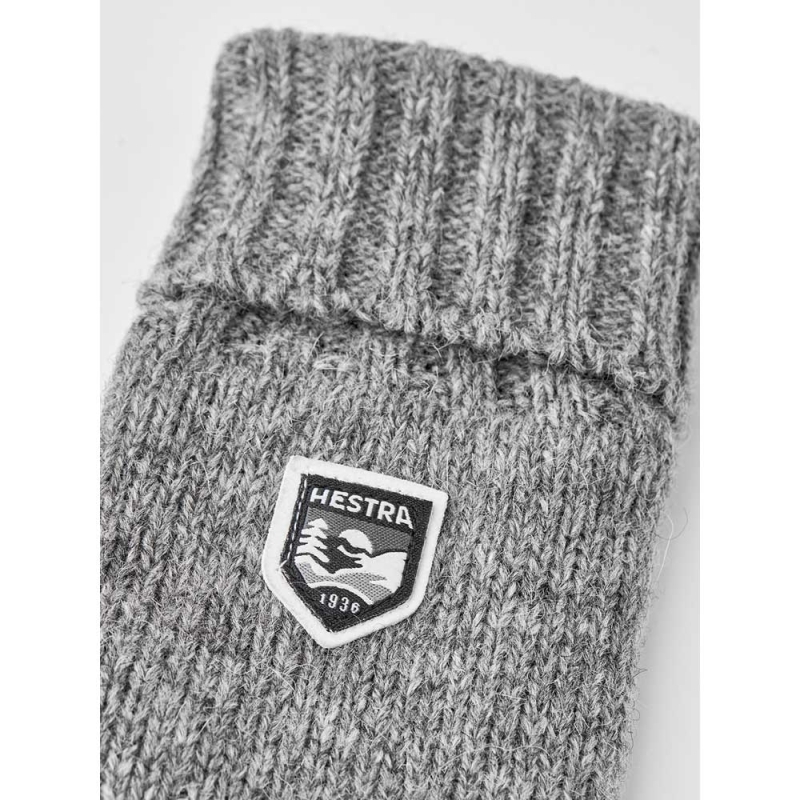 Hestra Basic Wool Glove Grey