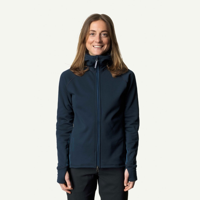 Houdini Power Houdi Women's blue illusion/tide
