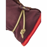 Hestra Wakayama - 5 finger Bordeaux / Brown