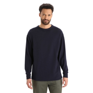 Icebreaker Dalston LS Sweatshirt Midnight Navy