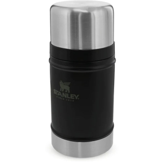 Stanley Classic+Adventure Vacuum Food Jar Dop 0.94+0.7L Black