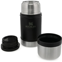Stanley Classic+Adventure Vacuum Food Jar Dop 0.94+0.7L Black