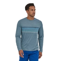 Patagonia L/S Cap Cool Daily Graphic Shirt Grey