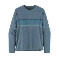 Patagonia L/S Cap Cool Daily Graphic Shirt Grey