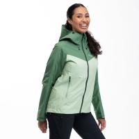 Bergans Skar Light 3L Shell Jacket Women's Light Jade Green/Dark Jade Gre