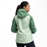 Bergans Skar Light 3L Shell Jacket Women's Light Jade Green/Dark Jade Gre