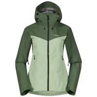 Bergans Skar Light 3L Shell Jacket Women's Light Jade Green/Dark Jade Gre
