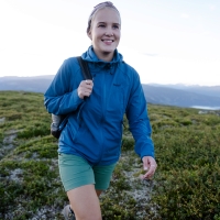 Bergans Skar Light Windbreaker Jacket Women's North Sea Blue