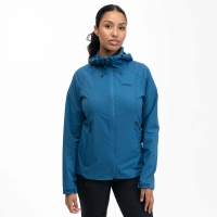 Bergans Skar Light Windbreaker Jacket Women's North Sea Blue