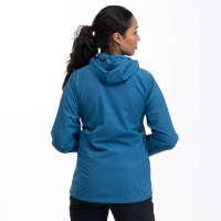 Bergans Skar Light Windbreaker Jacket Women's North Sea Blue