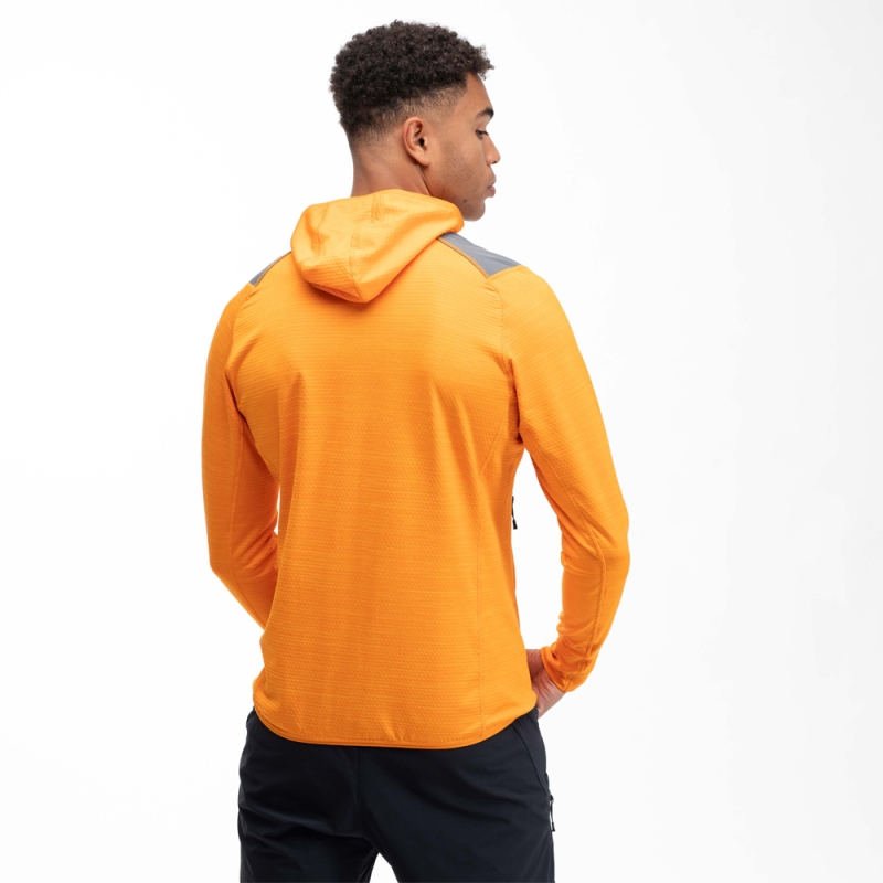 Bergans Rabot Active Mid Hood Jacket Cloudberry Yellow