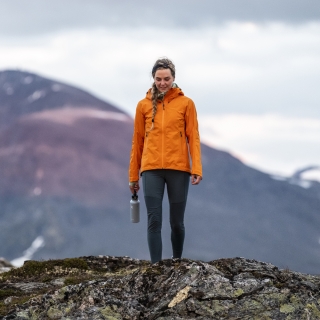 Bergans Skar Light 3L Shell Jacket Women's Cloudberry Yellow