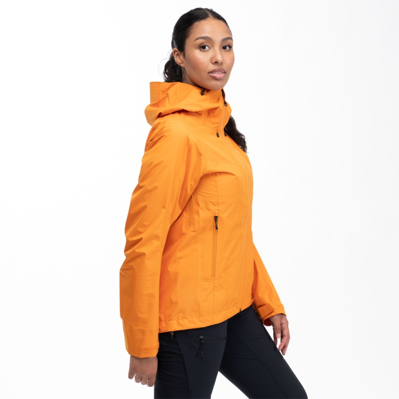 Bergans Skar Light 3L Shell Jacket Women's Cloudberry Yellow