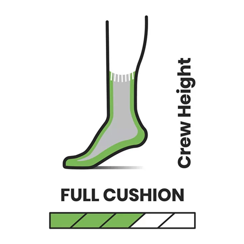 Smartwool Hike Full Cushion Crew Light Gray