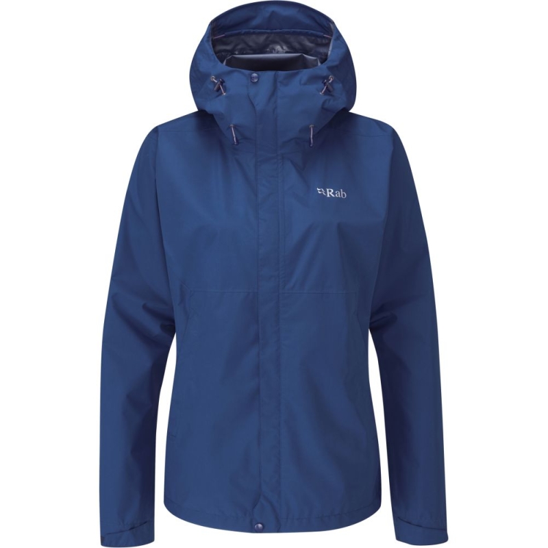 RAB Downpour Eco Jacket Women's Patriot Blue