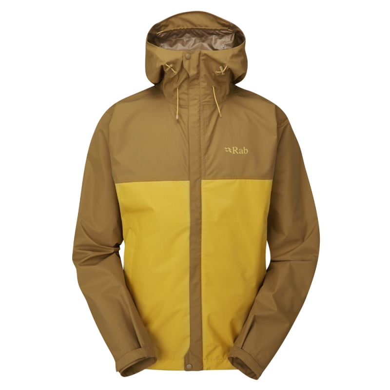 RAB Downpour Eco Jacket Footprint/Sahara