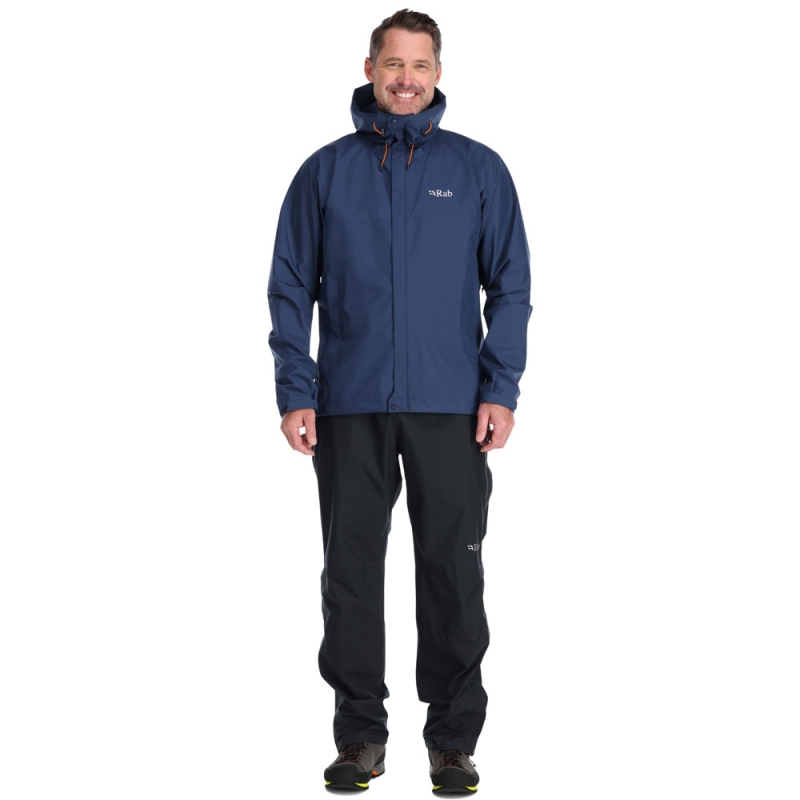 RAB Downpour Eco Jacket Deep Ink