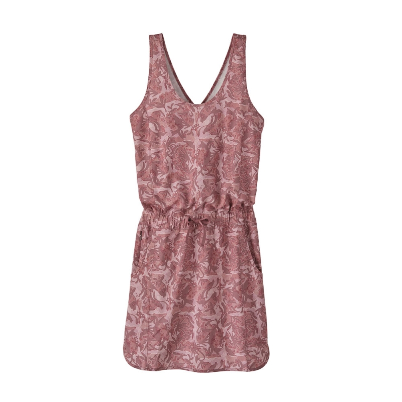 Patagonia Fleetwith Dress Women's Lands and Waters: Evening Mauv