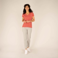 Sherpa Neha V-Neck Tee Women's SORBET LEAF