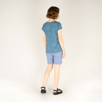 Sherpa Neha V-Neck Tee Women's HAZE LEAF