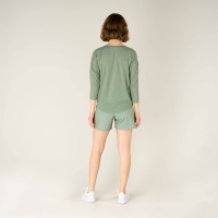 Sherpa Asha V-Neck 3/4 Sleeve Top Women's THYME