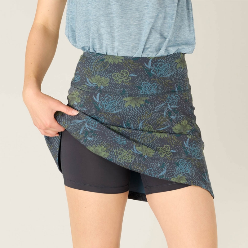 Sherpa Nisha Skort Women's HAZE FLORAL