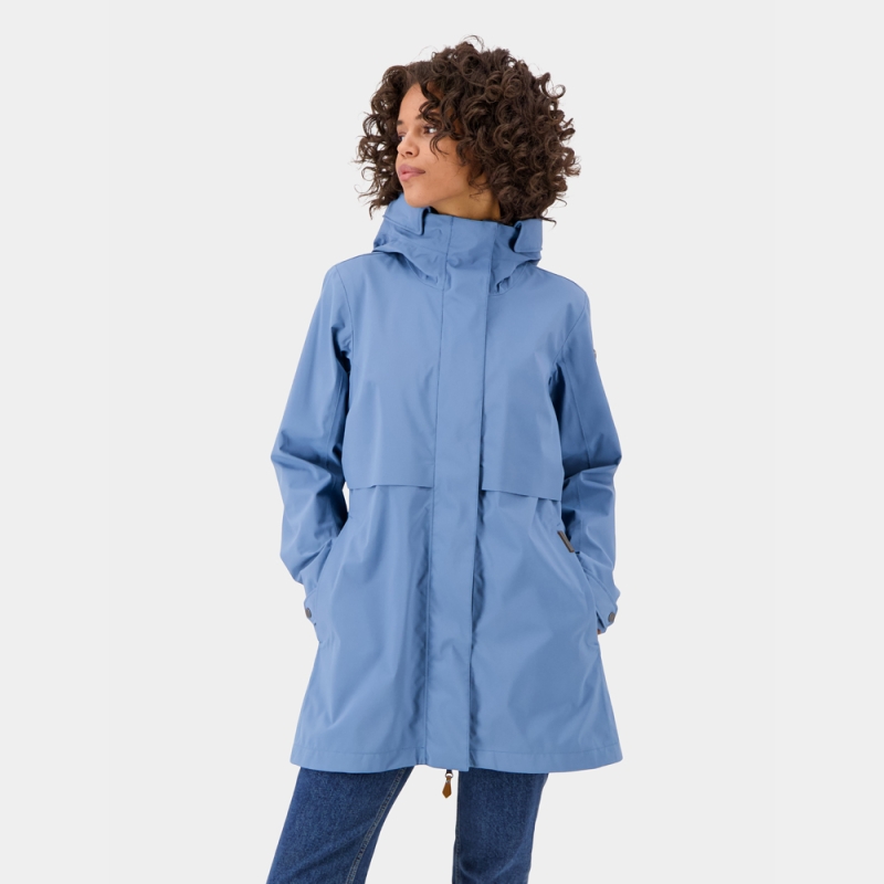 Didriksons Edith Parka 5 Women's Horizon Blue