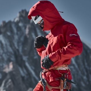 Berghaus Mountain Guide Alpine Pro Jkt GOJI BERRY/HAUTE RED