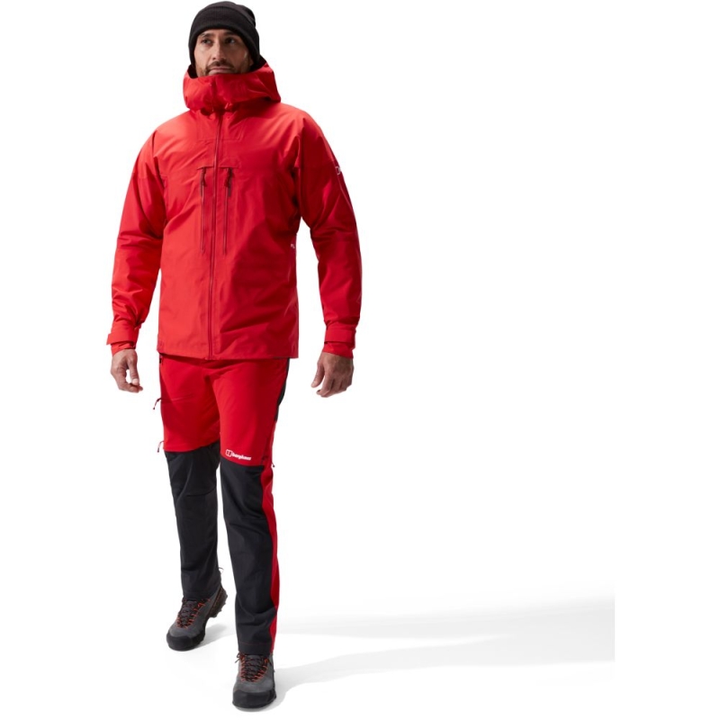 Berghaus Mountain Guide Alpine Pro Jkt GOJI BERRY/HAUTE RED