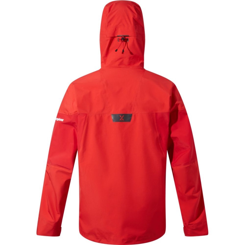 Berghaus Mountain Guide Alpine Pro Jkt GOJI BERRY/HAUTE RED