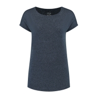 Blue Loop Originals Woolcel Tshirt Women's Mood Indigo