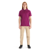 Icebreaker Tech Lite II SS Polo Go Berry
