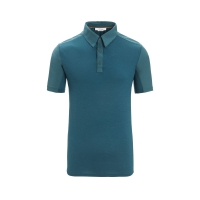Icebreaker Hike Short Sleeve Top Green Glory