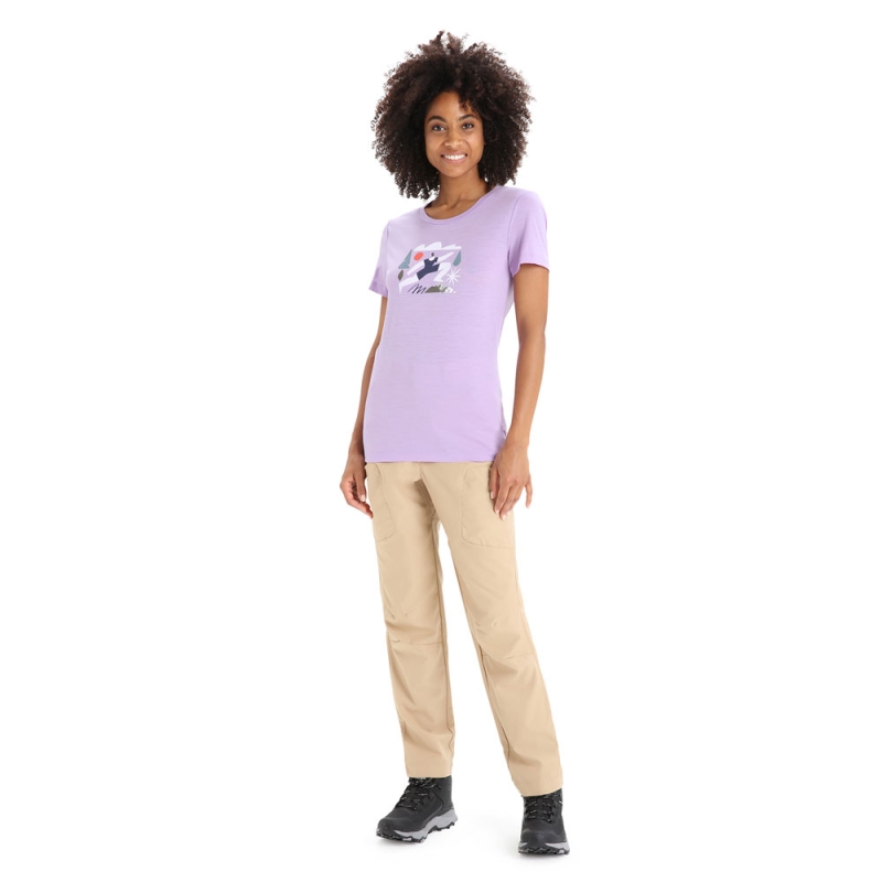 Icebreaker Hike Pants Women's Sand