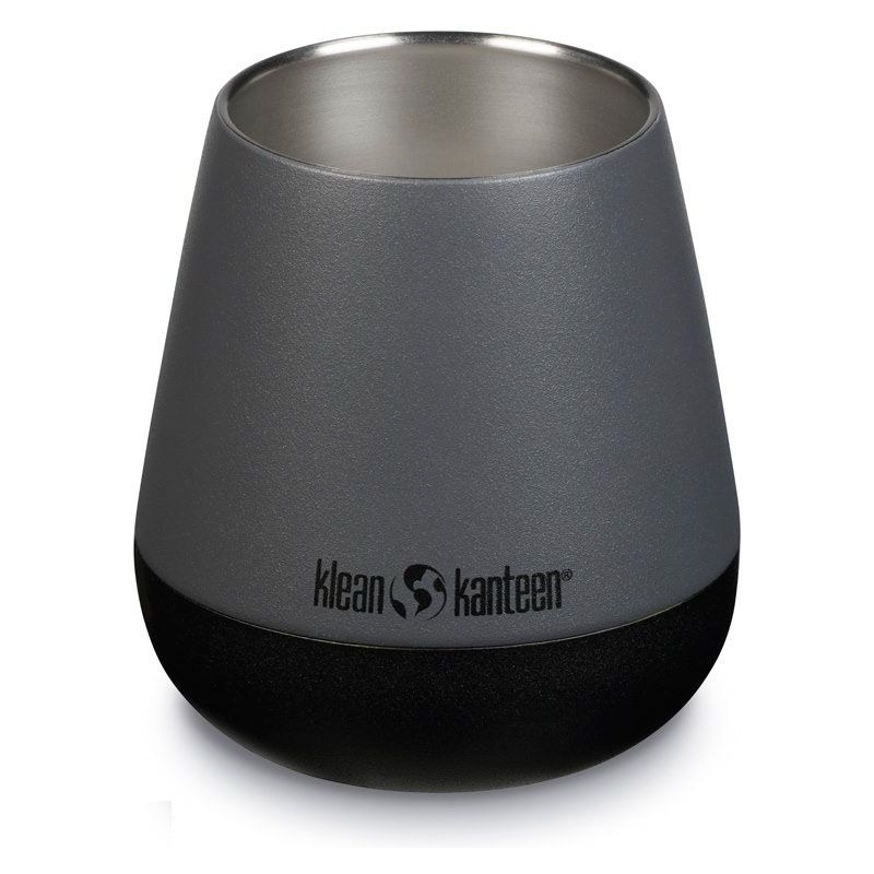 Klean Kanteen Geisoleerde Wijnbeker 296ml/10oz Asphalt