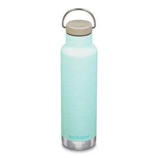 Klean Kanteen Isolatiefles Classic met ringdop 592ml/20oz Blue Tint
