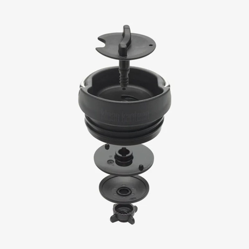 Klean Kanteen Isolatiefles TKWide 355ml met koffiedop Black
