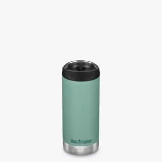 Klean Kanteen Isolatiefles TKWide 355lml/12oz met koffiedop Beryl Green