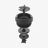 Klean Kanteen Isolatiefles TKWide 355lml/12oz met koffiedop Beryl Green